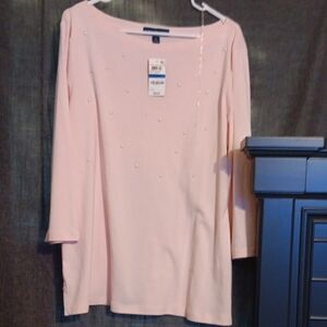 Laren Scott Light Pink With Pearls Nrand New